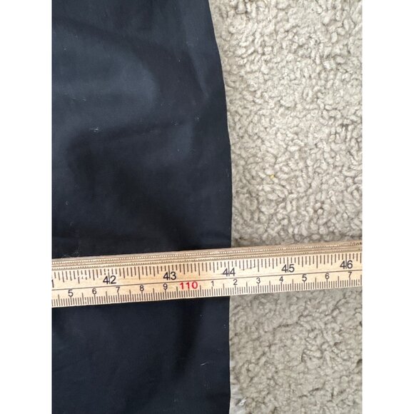 J. Crew Hyacinth Dress In Cotton Poplin black ruched money sz XXSP - Picture 6 of 6